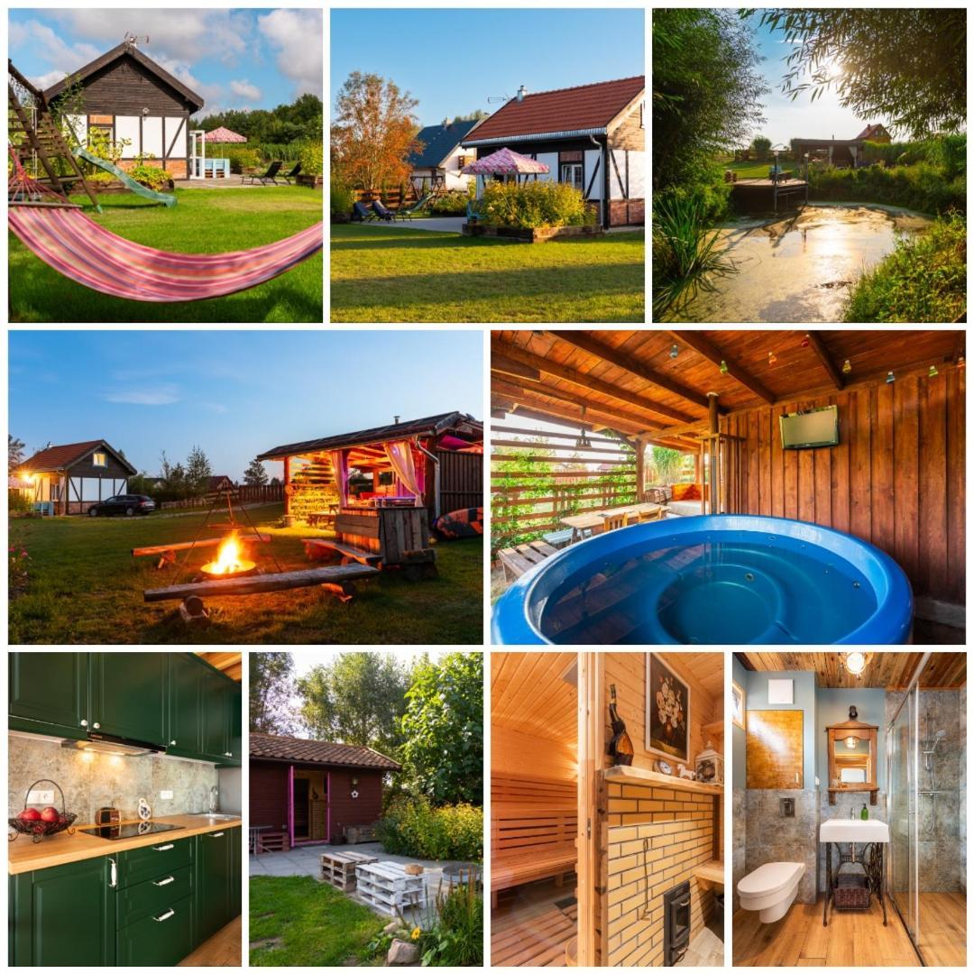 Nad Stawem Bogaczewo Villa Güldenboden Kültér fotó