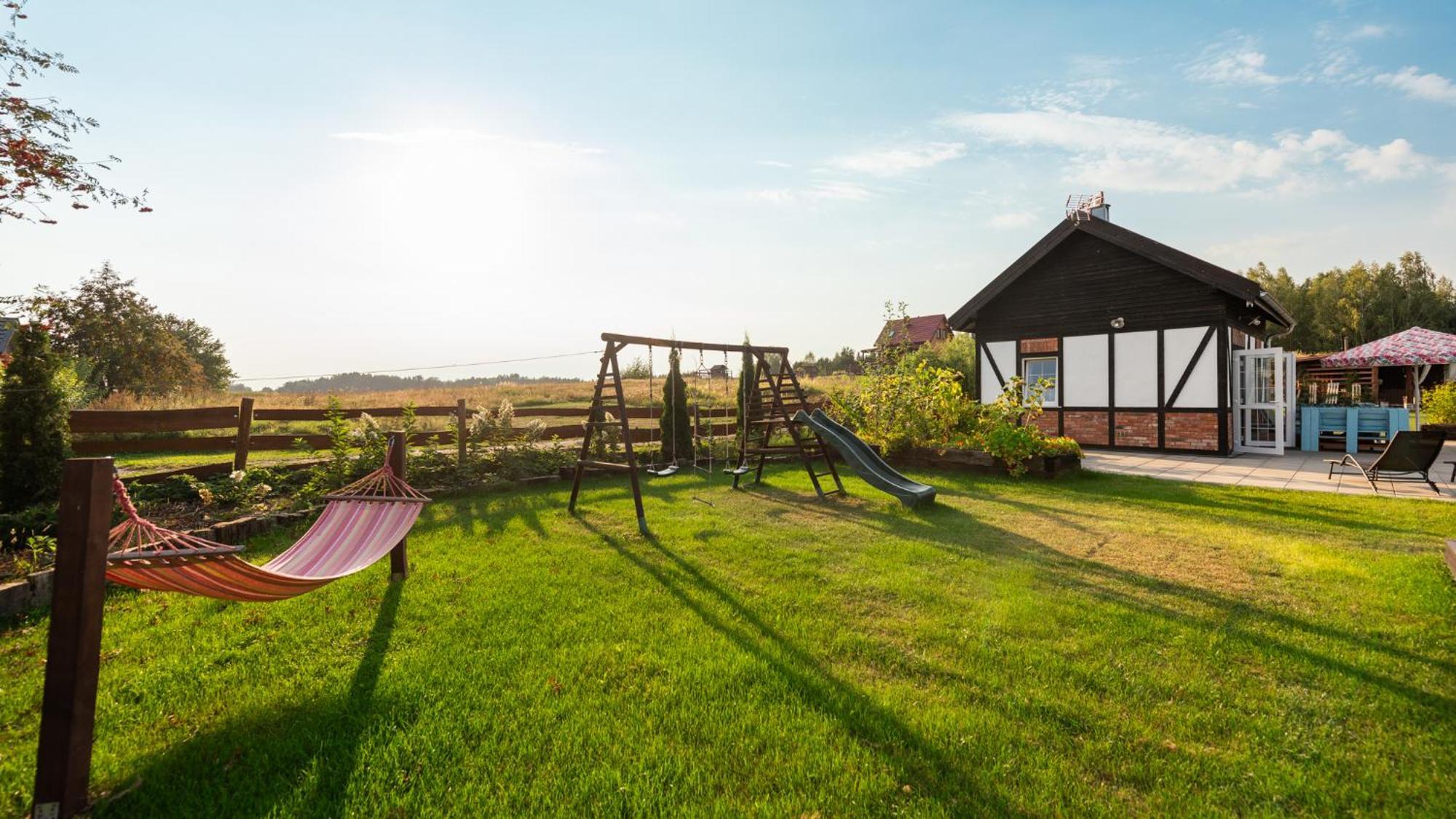Nad Stawem Bogaczewo Villa Güldenboden Kültér fotó