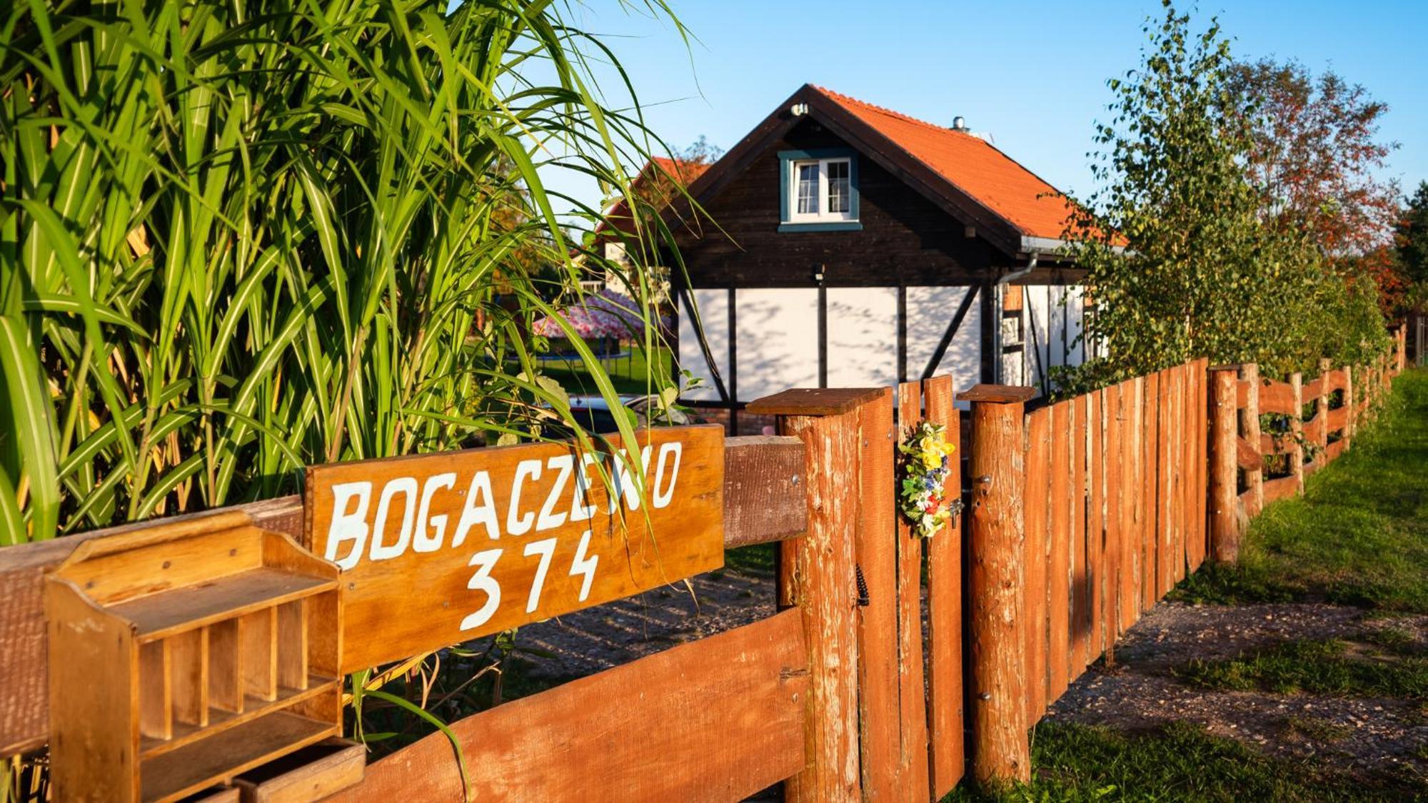 Nad Stawem Bogaczewo Villa Güldenboden Kültér fotó